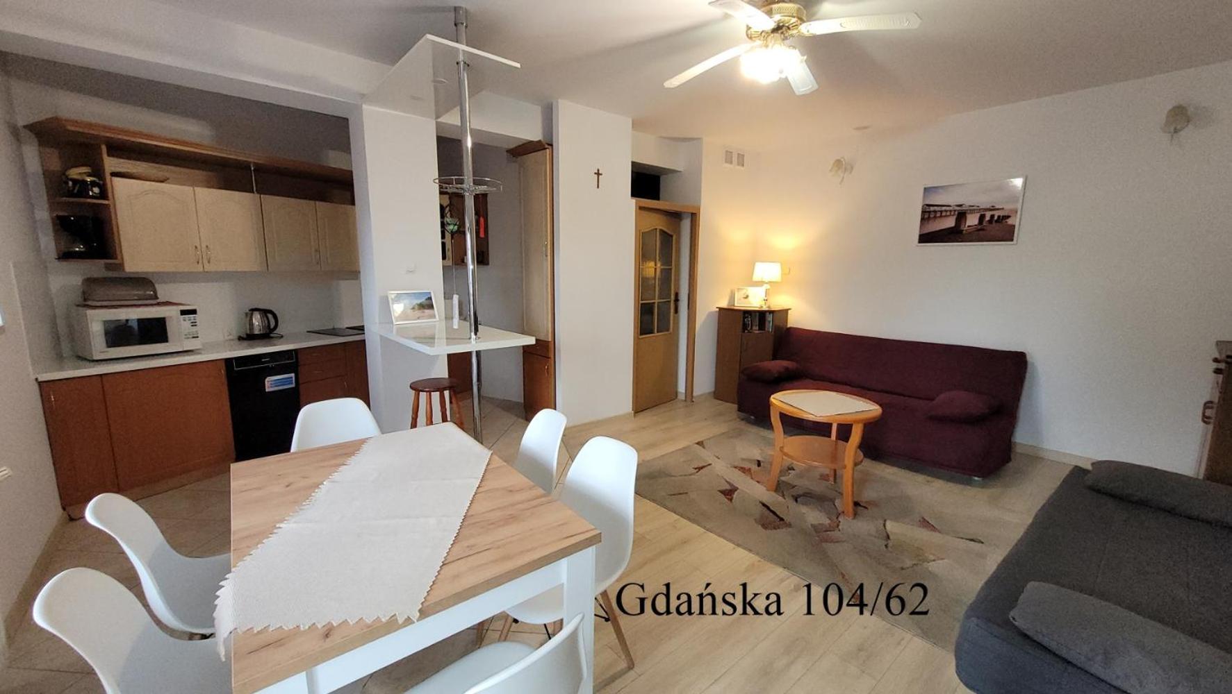 Apartament Gdanska 104/62 Krynica Morska Esterno foto